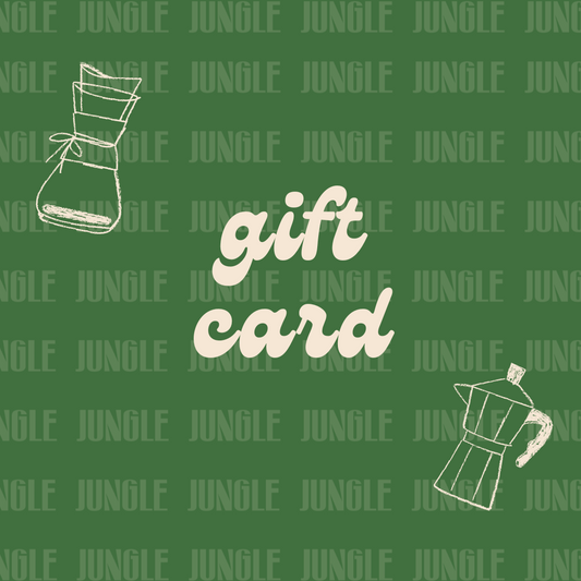 Jungle gift card